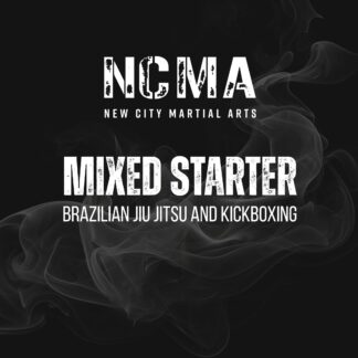 NCMA Mixed Starter Kit Brazilian Jiu Jitsu and Kickboxing training bundle